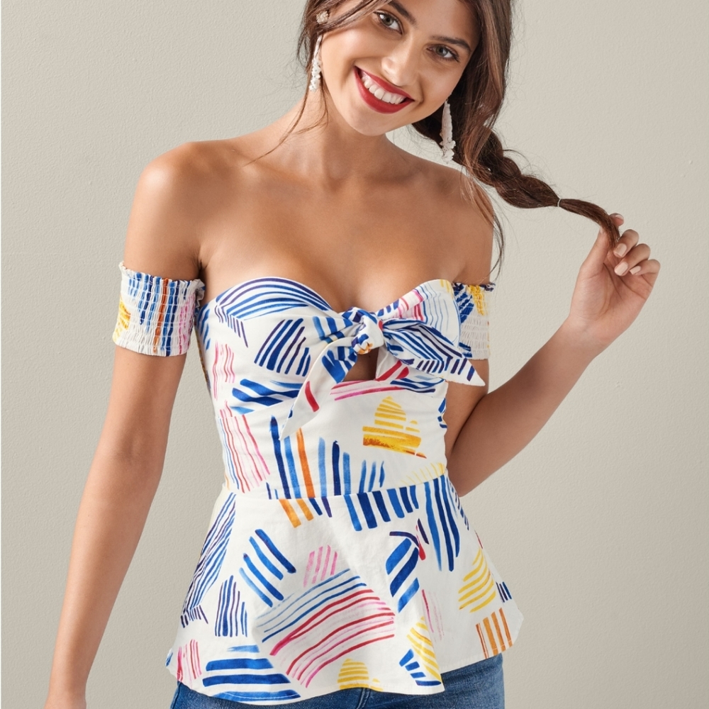 Venus Peplum Style Top